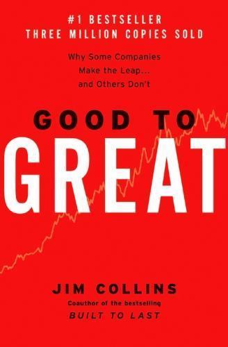 Good to Great: A Study of Management Strateg- 0066620996, hardcover, Jim Collins